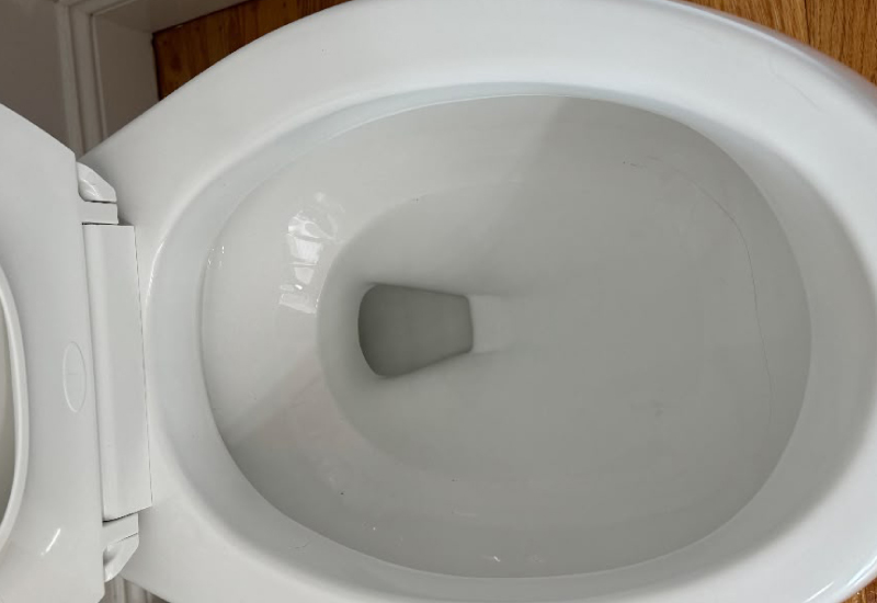 Flash clean after cleaning