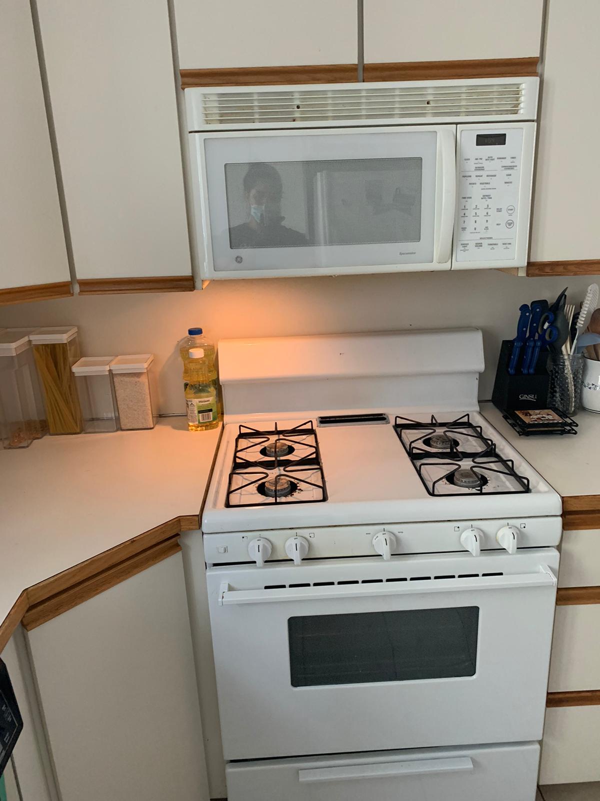 Stove after cleaning