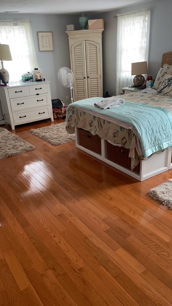 Clean space after cleaning